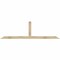 Ekena Millwork Portland Rough Sawn Timber Gable Bracket, Douglas Fir, 96"W x 28"H x 4"D x 4"F, 7/12 Pitch GBW096X28X0404POR00RDF - alternate 1